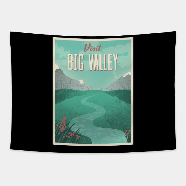 Visit Big Valley Tapestry by robotrobotROBOT