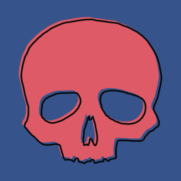 pink skull - Skull - T-Shirt