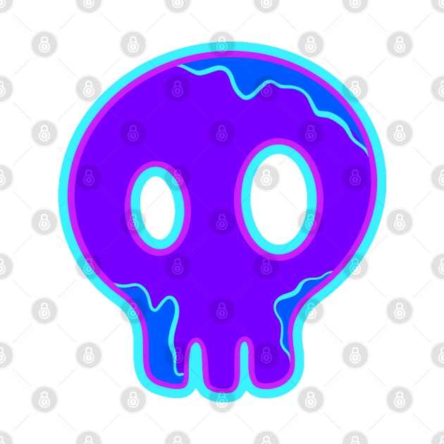 Skull Head Symbol by yoy vector