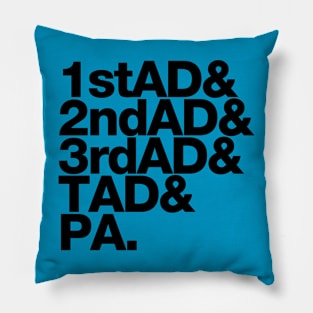 1stAD 2ndAD 3rdAD TAD PA Pillow