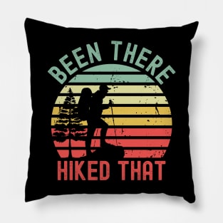 Been There Hiked That Pillow