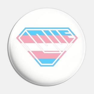 Love SuperEmpowered (Blue, Pink & White) Pin