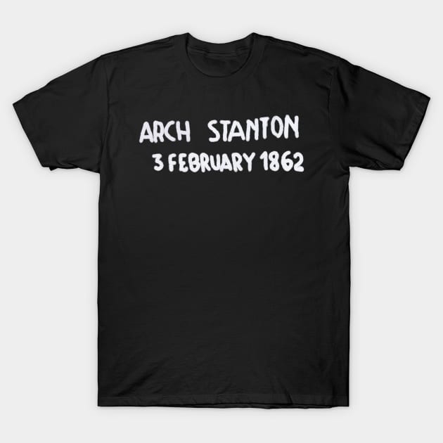Here lies Arch Stanton - The Good The Bad And The Ugly - T-Shirt ...