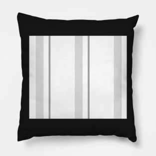 Strips - gray and white. Pillow