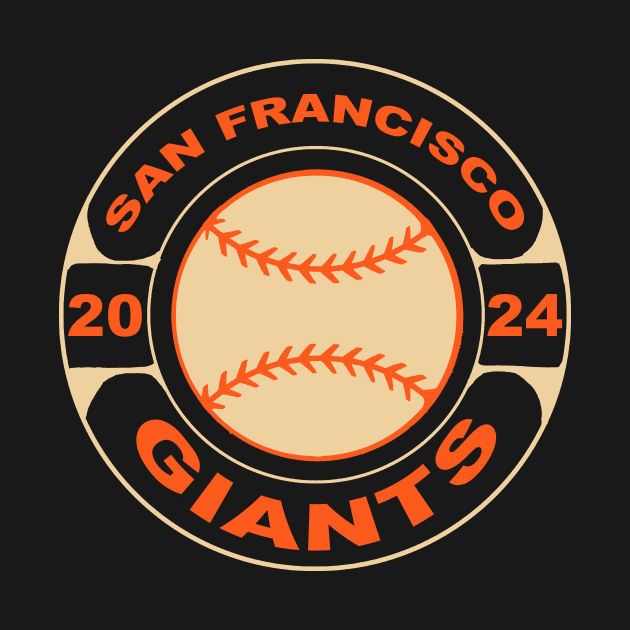 Giants Baseball 24' by CovpaTees