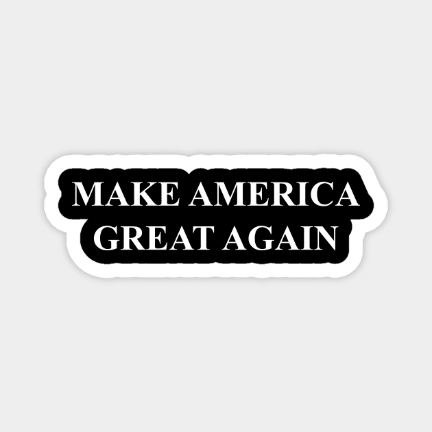 Donald Trump Political Election Make America Great Again Magnet by Lasso Print