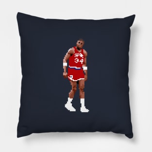 Charles Barkley Sixers Pixel Pillow