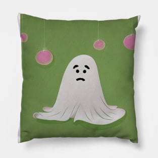 Sad Ghost Pillow