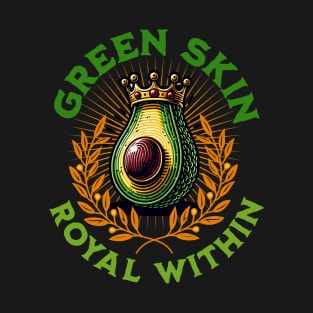 Avocado Green Skin Royal Within T-Shirt