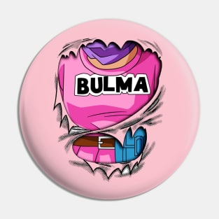 Bulma Chest Dragon ball Z Pin