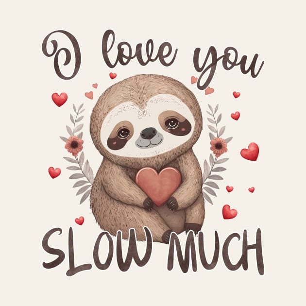 I Love You Slow Much Valentines Day by Nessanya