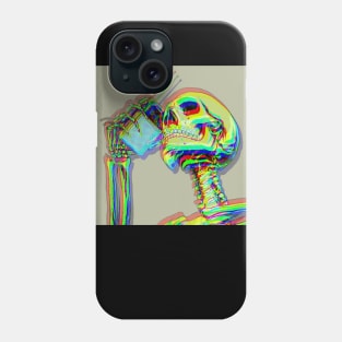 Skeleton Radio Phone Case