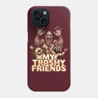 My Trashy Friends Vintage Funny Gift Phone Case