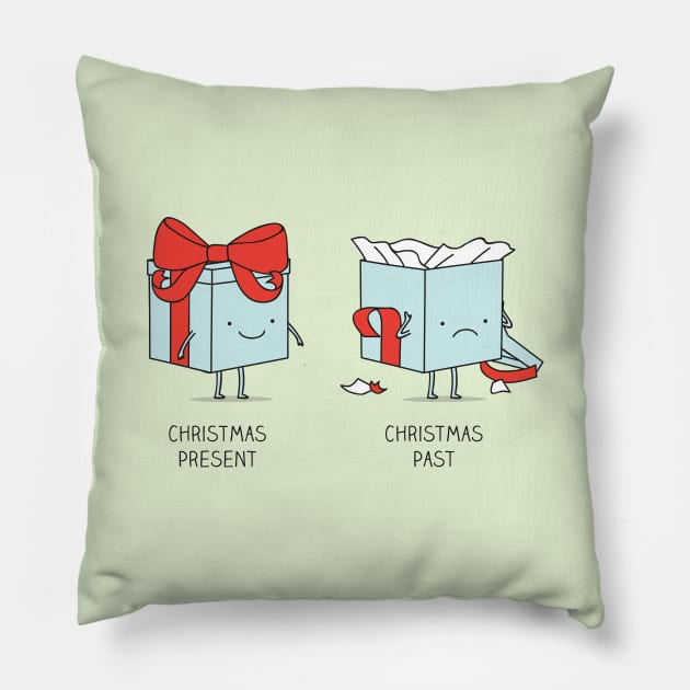 Christmas puns Pillow by milkyprint