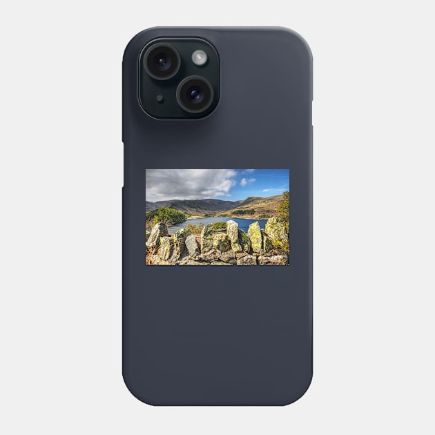 Haweswater Reservoir And Stone Wall Phone Case by tommysphotos