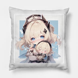 Girl and Fairy Pillow