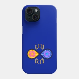 Infinity Symbol - Letter D Phone Case