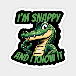 Oh Snap Alligator Magnet