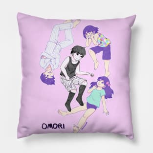 Cute Sunny Omori plush sticker Throw Pillow for Sale by