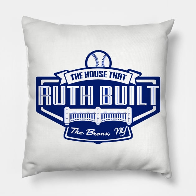 House That Ruth Built Pillow by PopCultureShirts