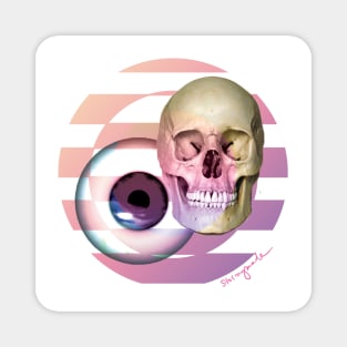 Eyeball Skull Magnet