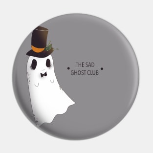 Sad ghost Pin