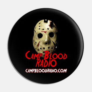 Camp Blood Radio Pin