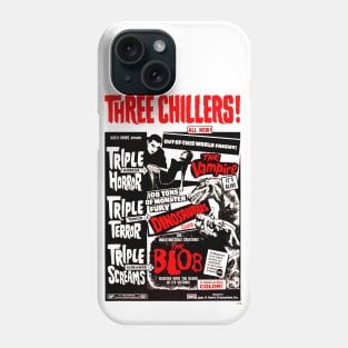 Three chillers! all new! out of this world fright! Phone Case