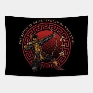 Samurai Archer Tapestry