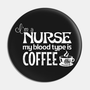 Blood Type Coffee Pin