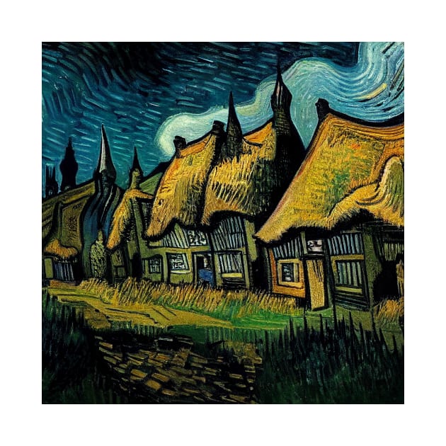 Starry Night Over Godric's Hollow by Grassroots Green