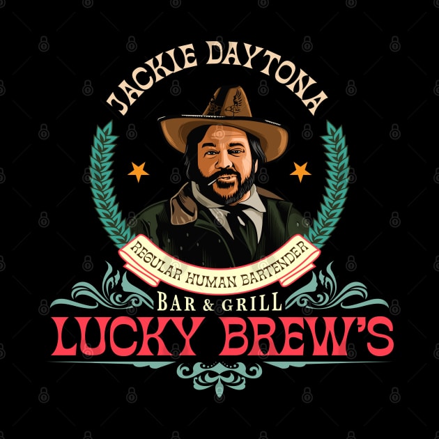 Jackie Daytona, Lucky Brew's Bar and Grill, What We Do In The Shadows by MIKOLTN