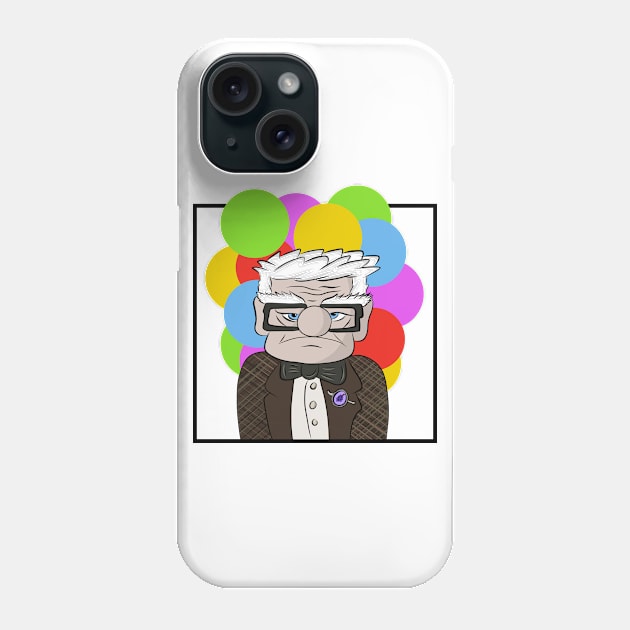 A Grumpy Old Man Phone Case by ryandraws_stuff