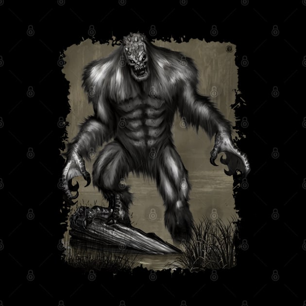 Honey Island Swamp Monster by CreepyAcres