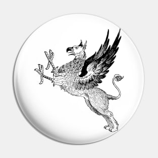 griffin, griffon, or gryphon Pin