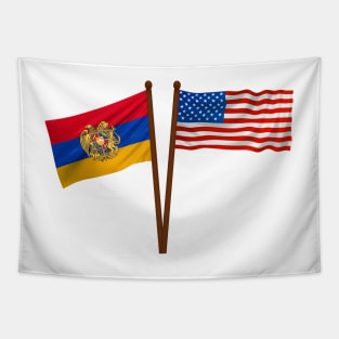 American Armenian Flag Tapestry