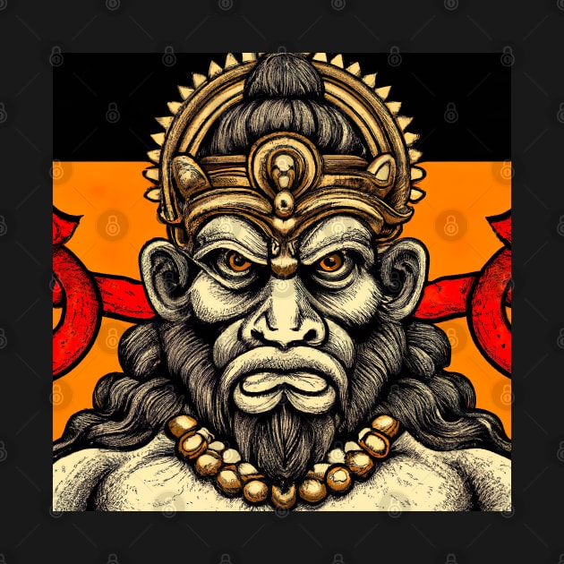 Lord Hanuman by Delta Zero Seven