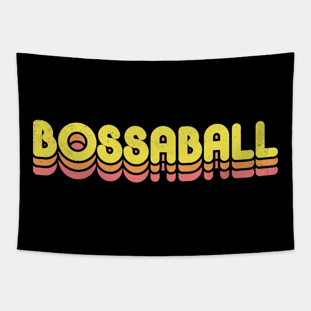 Retro Bossaball Tapestry by rojakdesigns