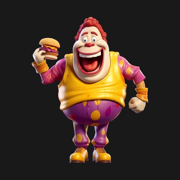 Ronald Mcdonald Grimace by Acid_rain