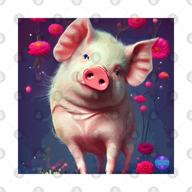 Cute Piggy by Morrigan Austin