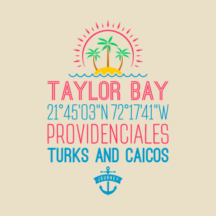 Taylor Bay, Providenciales, Turks and Caicos Islands T-Shirt