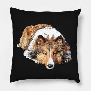 Rough Collie Pillow