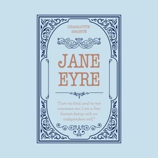 Jane Eyre & Mr Rochester, Thornfield Hall, Charlotte Bronte T-Shirt