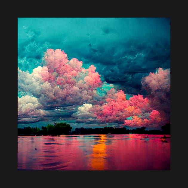Beautifull Pink Sky by DarkAgeArt