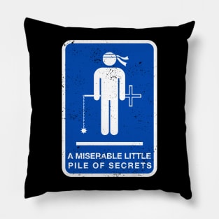 Pile of Secrets Room Pillow