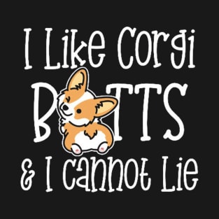 i like little corgy red cap T-Shirt