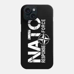 NATO Response Force   (white logo) Phone Case