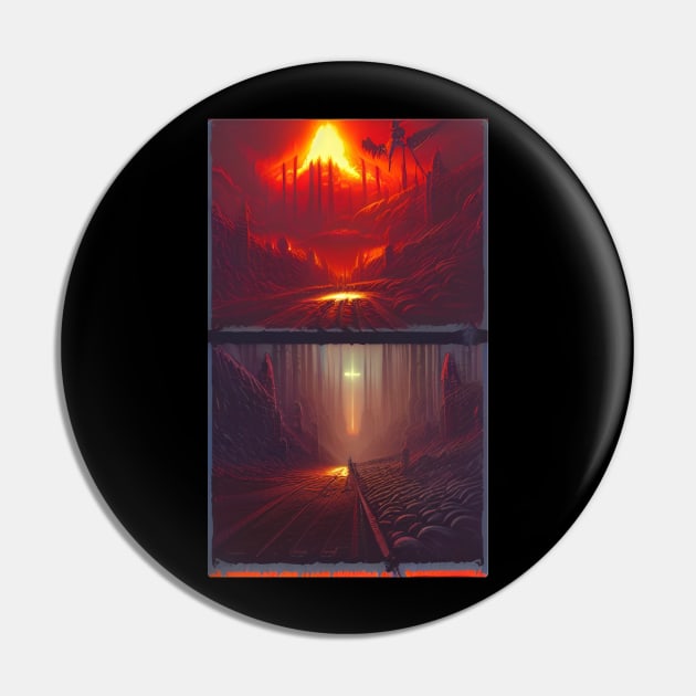 Gehenna Pin by Quotechella Merch