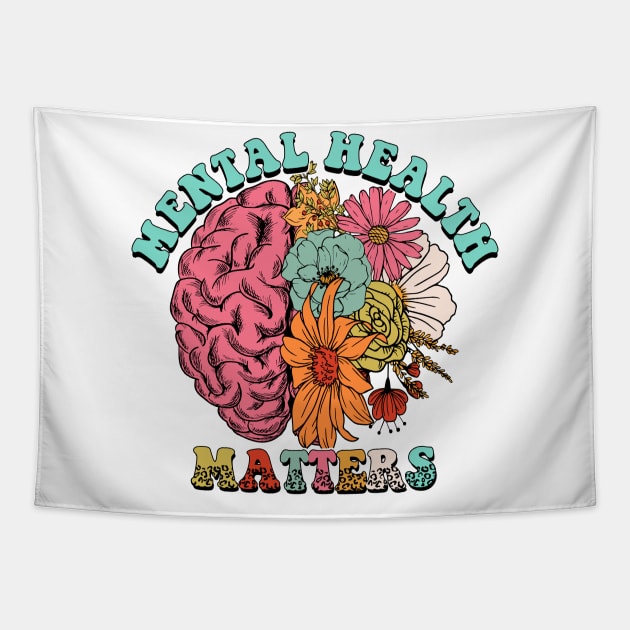 Mental Health Matters Tapestry by dloundss48