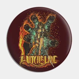 Witch Blade Burning Hand 1995 Pin